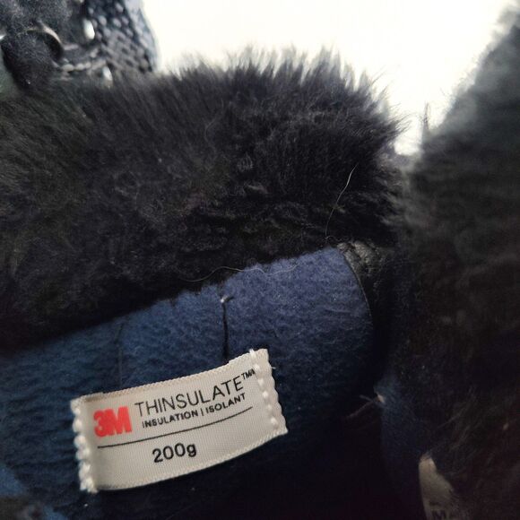 Sperry Winter Boots Olive Green Leather Rubber Size 9 Insulated Maritime Fur - Picture 8 of 9